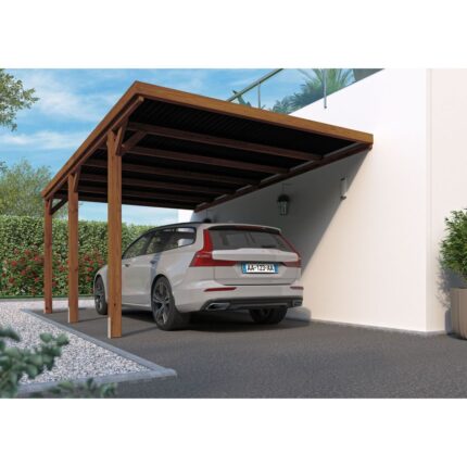 Carport Forest Style en bois VICTOR 1 voiture