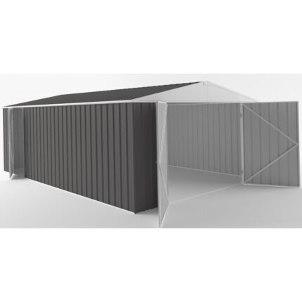 Garage en acier Zincalume Colorbond EASYSHED 20,1m² grande hauteur